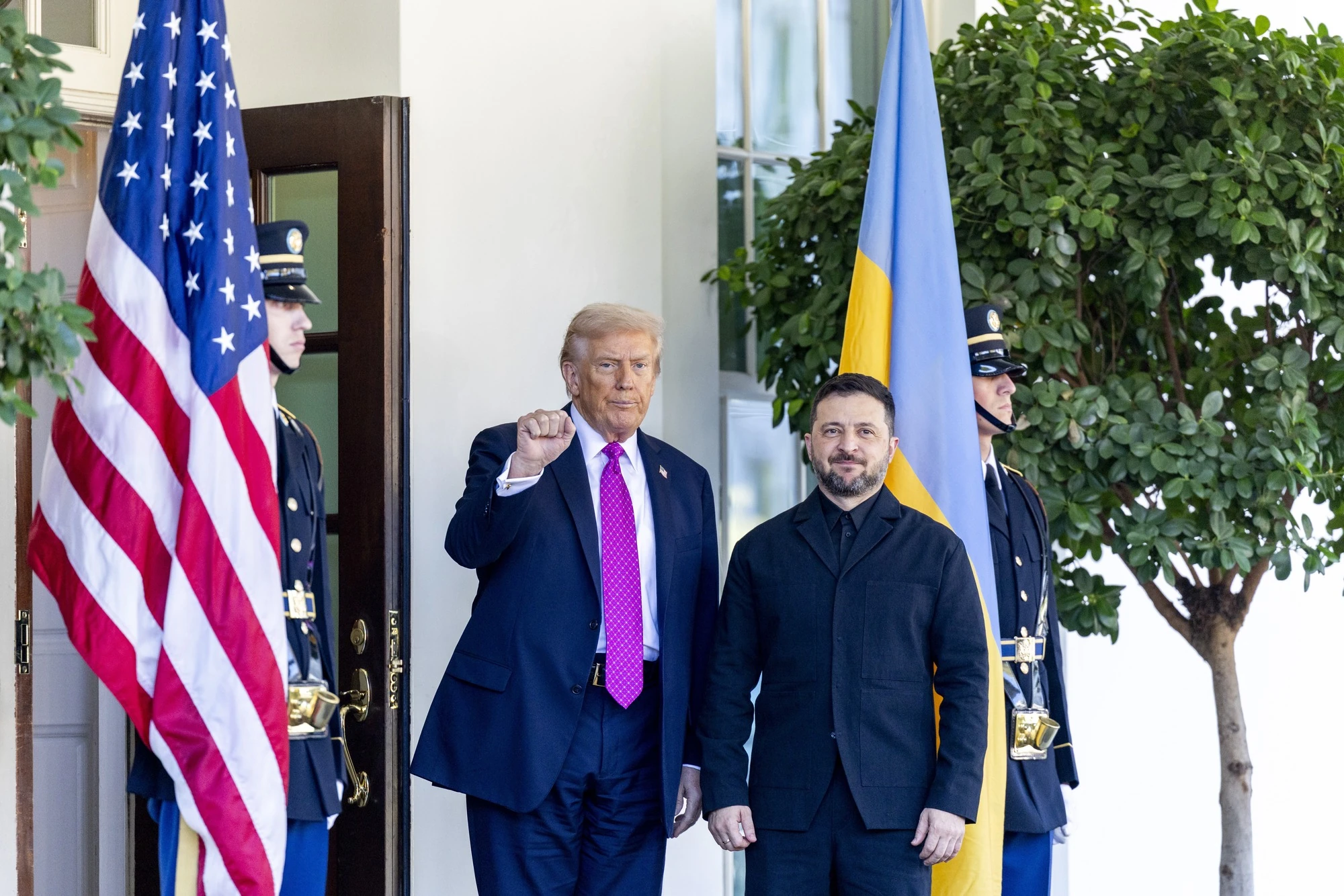 Володимир Зеленський і Дональд Трамп під час зустрічі, ілюстративне фото