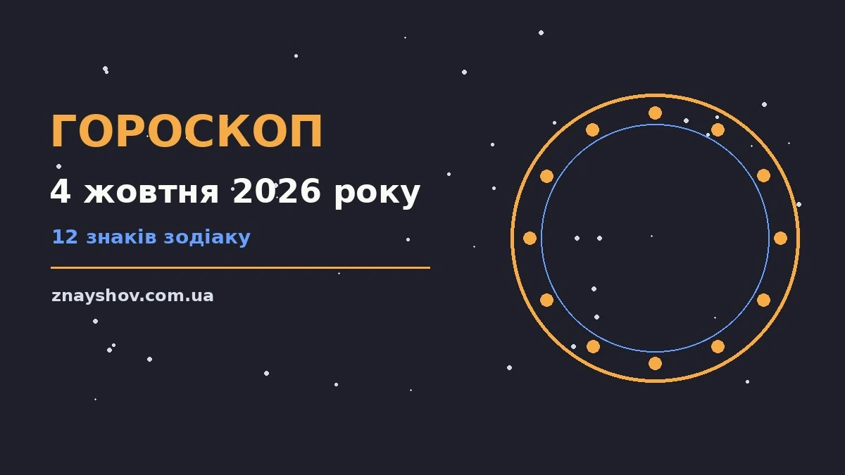 Гороскоп на 4 жовтня 2026 року: ключові моменти дня про можливості й обережність
